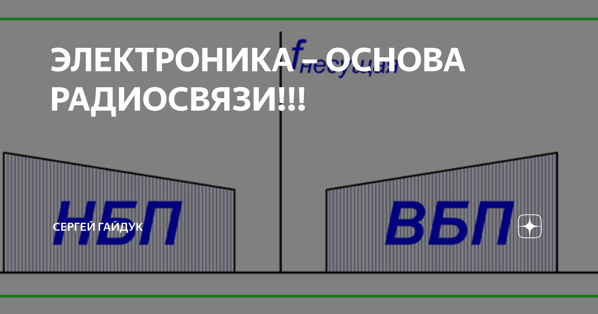 ЭЛЕКТРОНИКА – ОСНОВА РАДИОСВЯЗИ!!! | Сергей Гайдук | Дзен