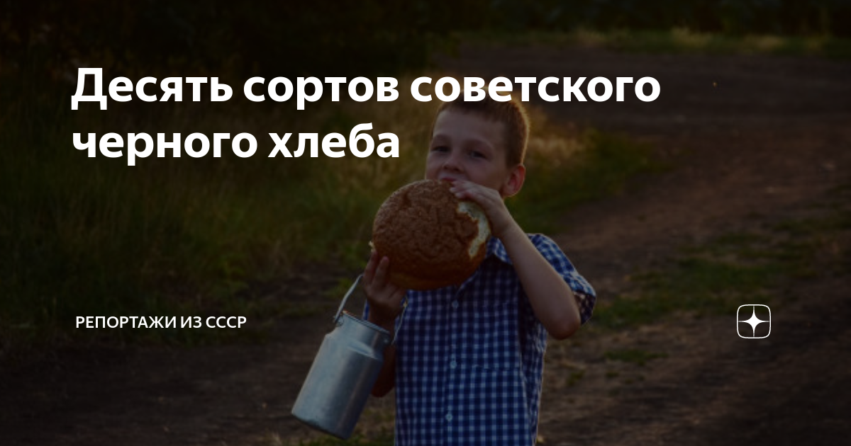 Десять сортов советского черного хлеба | Репортажи из СССР | Дзен