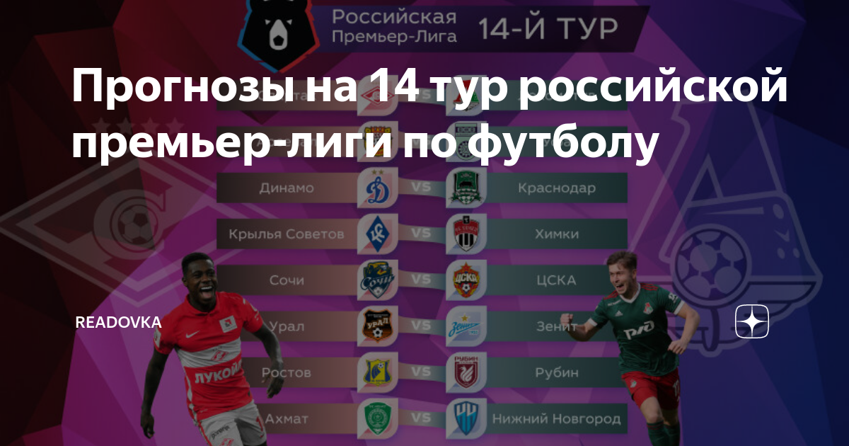 19 тур премьер лиги