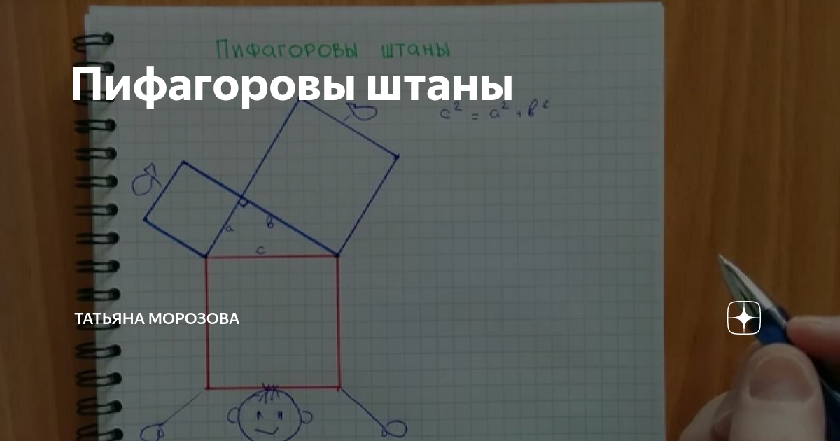 Пифагоровы штаны картинка