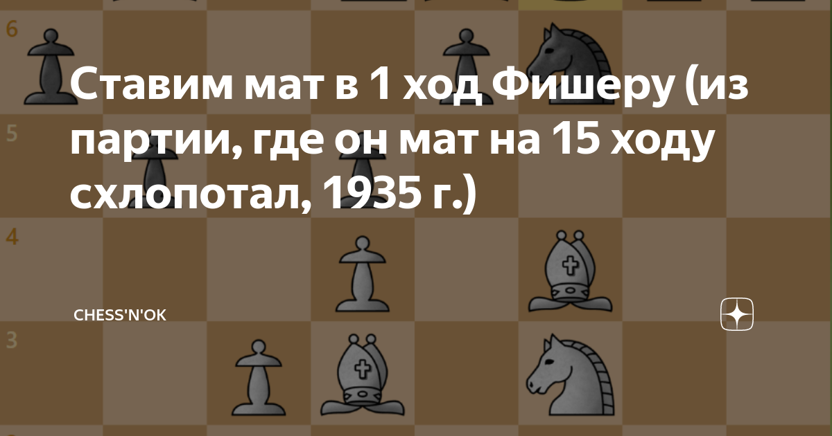 Ход 15. Поставь мат повторюшке в один ход. Он поставил мат.