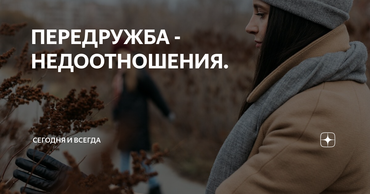 Передружба недоотношения это