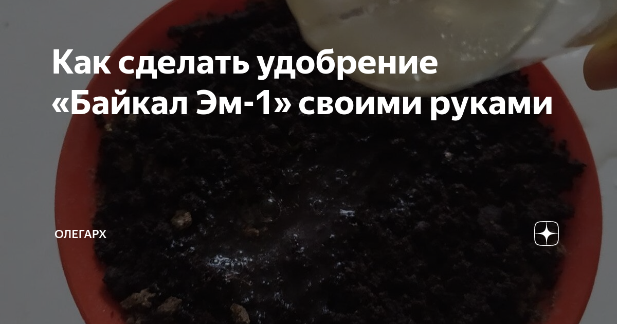 Как сделать препарат «Байкал ЭМ-1» своими руками? Несколько простых рецептов