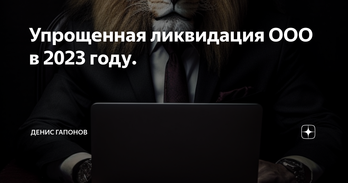 Упрощенная ликвидация ооо в 2024 году пошаговая