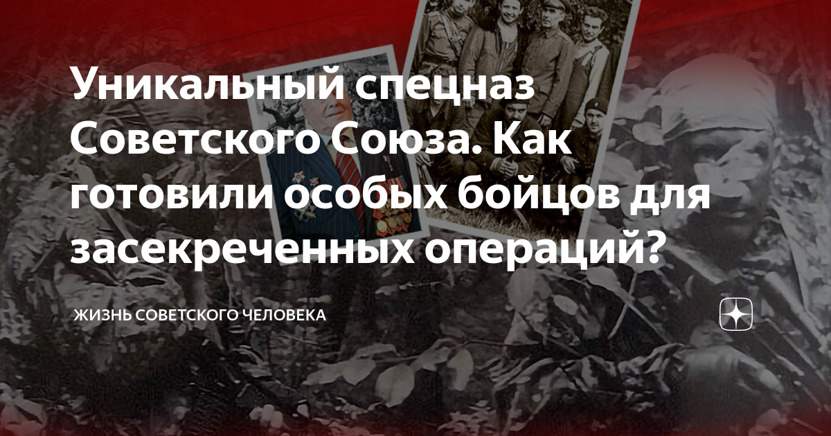 Уникальный спецназ Советского Союза. Как готовили особых бойцов для ...