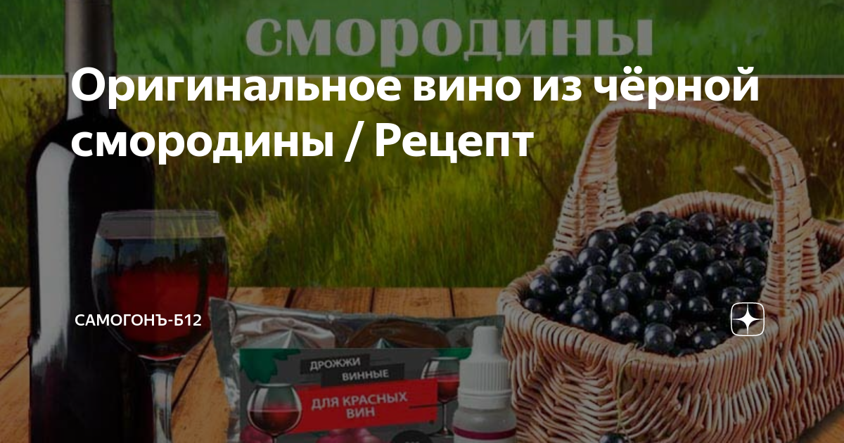 Вино из смородины в домашних условиях – простой рецепт, как сделать