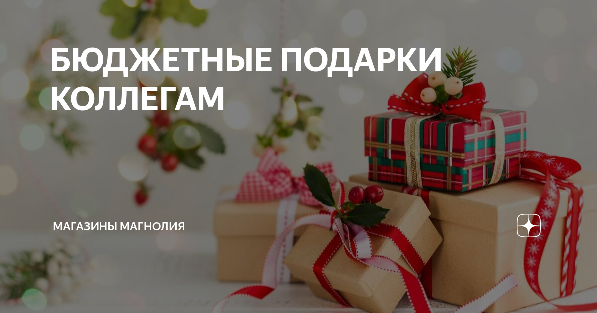Бюджетный подарок коллегам