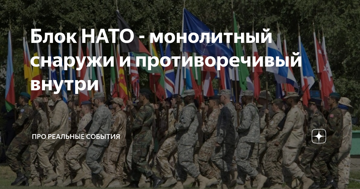 Блок НАТО - монолитный снаружи и противоречивый внутри | Про реальные ...