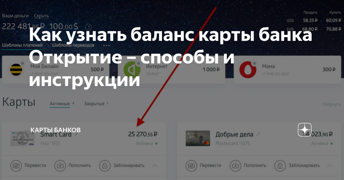 Как узнать готова ли карта открытие