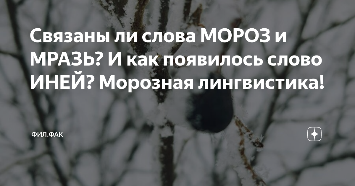 произнести каждое слово иней кольцо