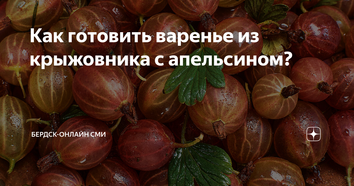 Как сварить варенье из крыжовника с апельсинами