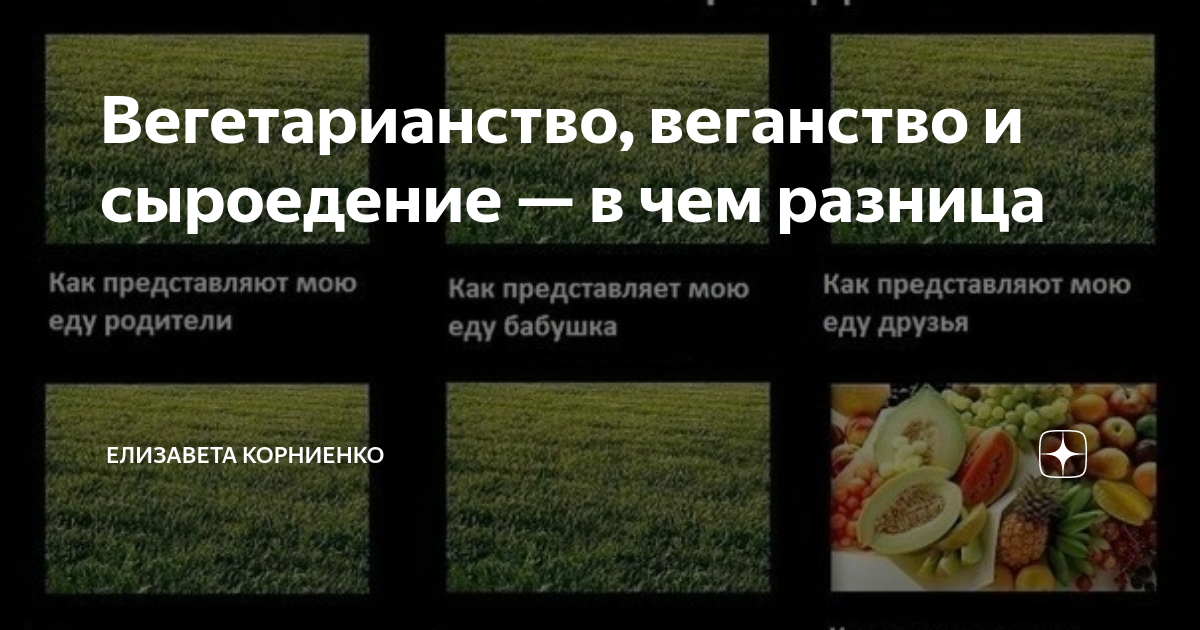 Разница между веганом и вегетарианцем