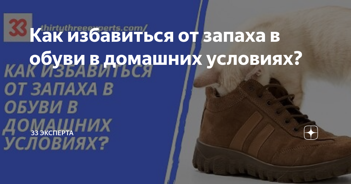 Как избавиться от запаха в обуви в домашних условиях: 8 проверенных средств