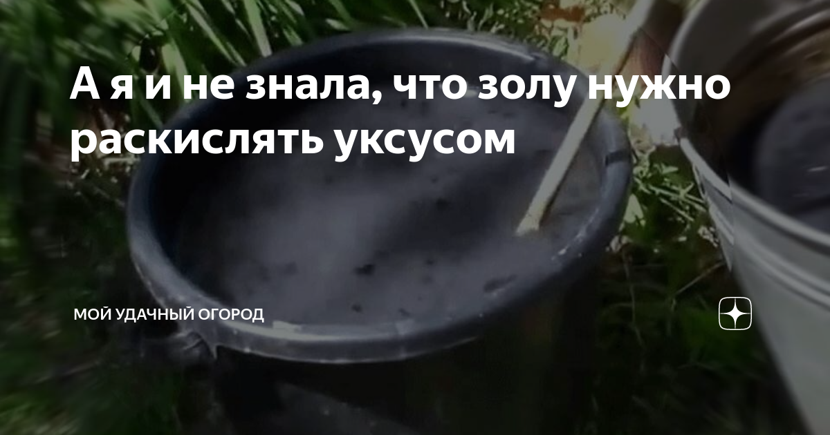 Зачем гасить золу в 6%-м уксусе или смешивать с сывороткой? Исследуем правду о пользе золы!