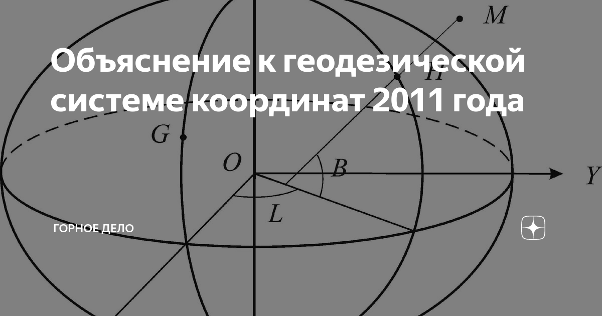 Объяснение к геодезической системе координат 2011 года | СИБНИИГИМ | Дзен