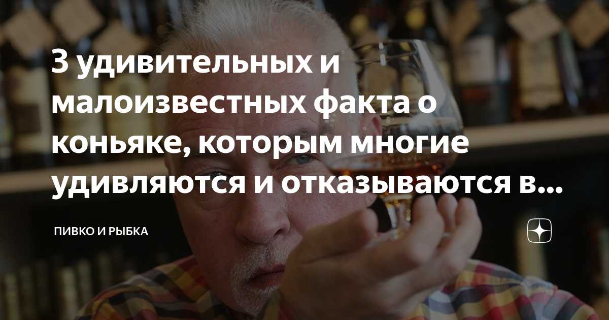 3 удивительных и малоизвестных факта о коньяке, которым многие ...