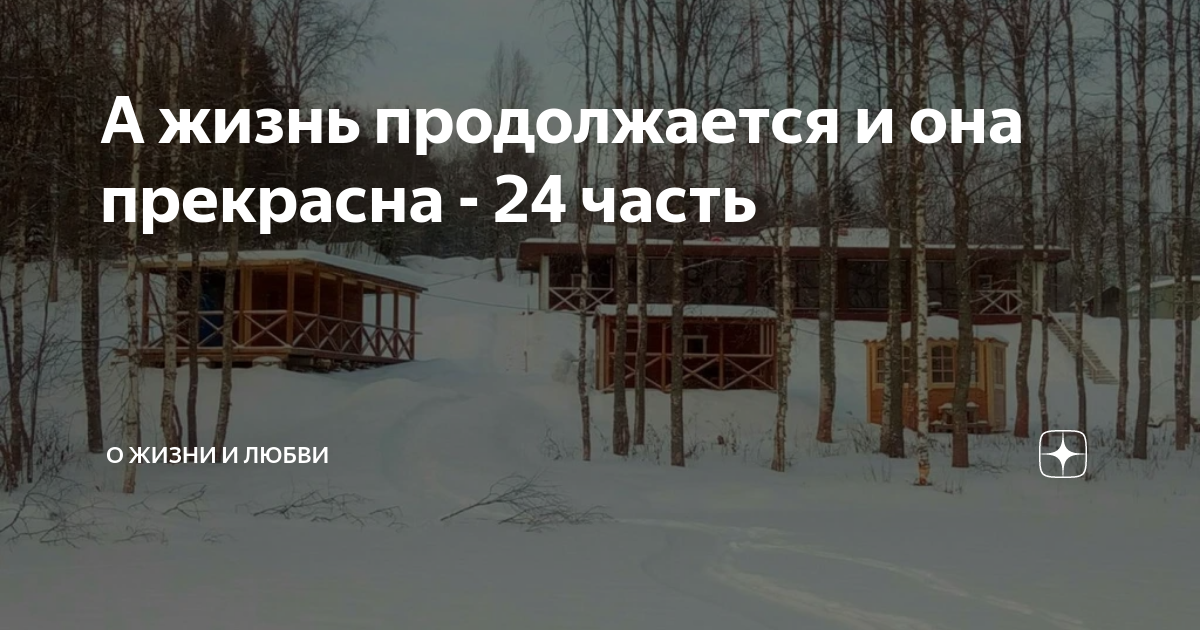 А жизнь продолжается и она прекрасна - 24 часть | О жизни и любви | Дзен