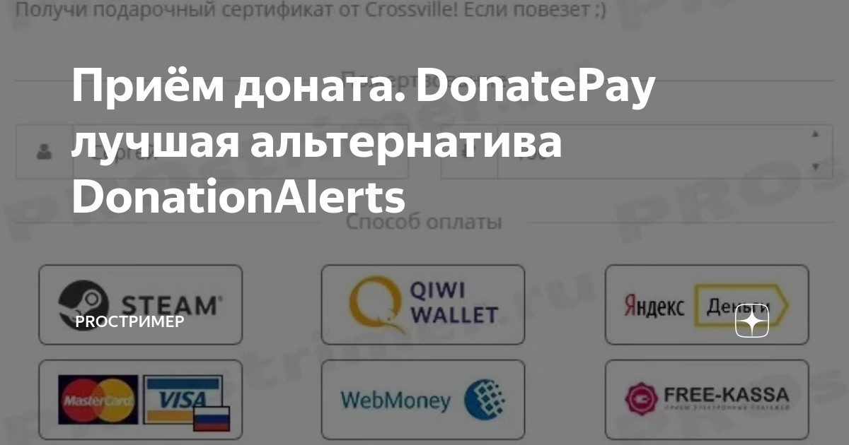 Укажите ссылку на сервис приема донатов. Укажите ссылку на сервис приема донатов