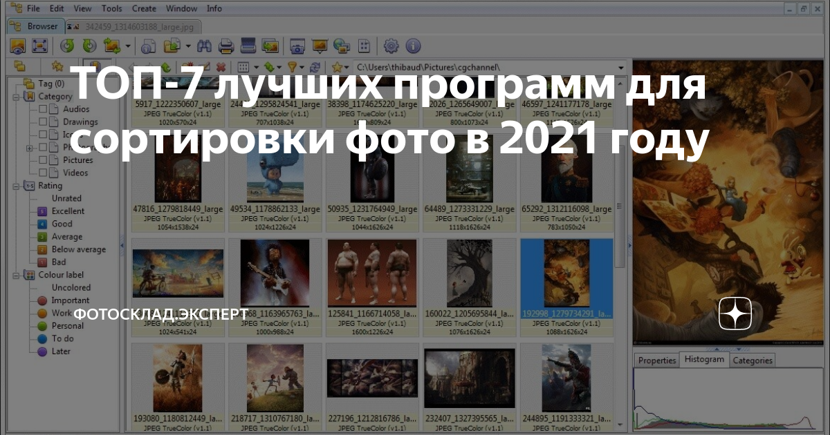 ТОП-7 лучших программ для сортировки фото в 2021 году | Фотосклад ...
