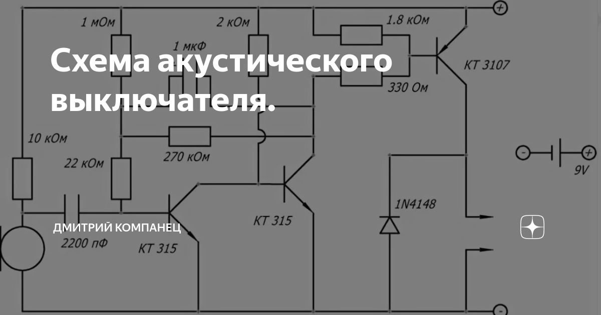 О хлопковых выключателях света: технические хаpaктеристики акустических выключателей