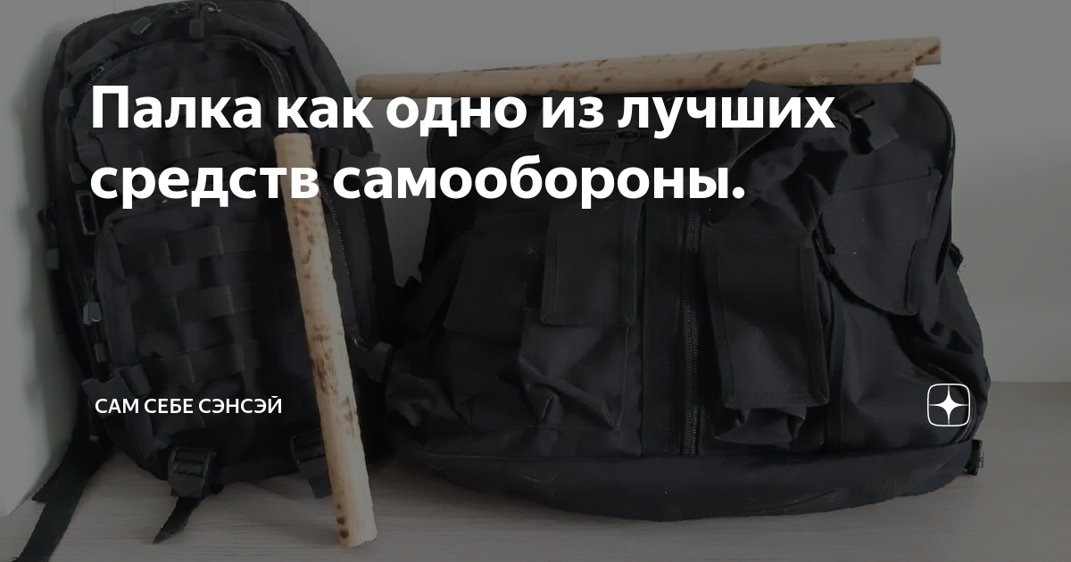 Палка как одно из лучших средств самообороны. | Сам себе сэнсэй | Дзен