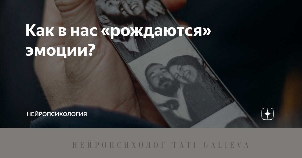 Как в нас «рождаются» эмоции? | Нейропсихология | Дзен