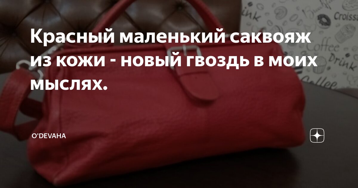 Красный маленький саквояж из кожи - новый гвоздь в моих мыслях. | O ...