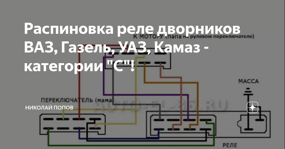 Распиновка переключателя поворотов уаз патриот in 2024