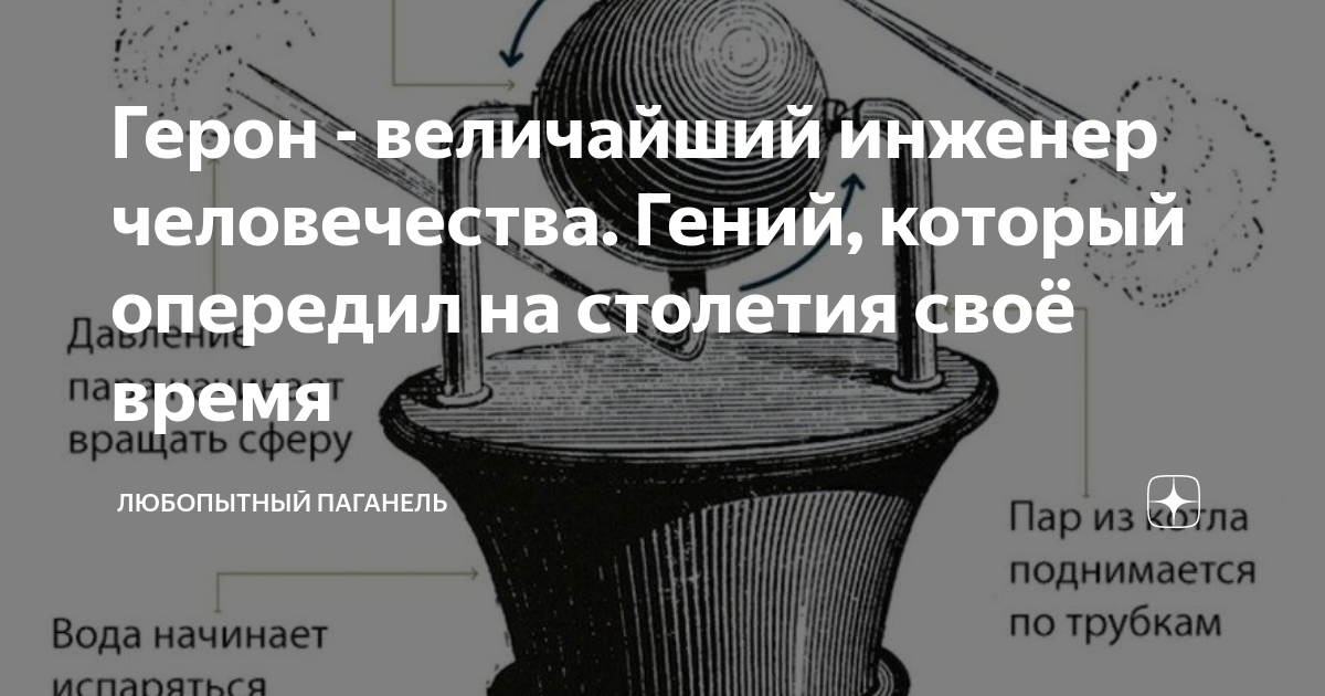 Герон - величайший инженер человечества. Гений, который опередил на ...