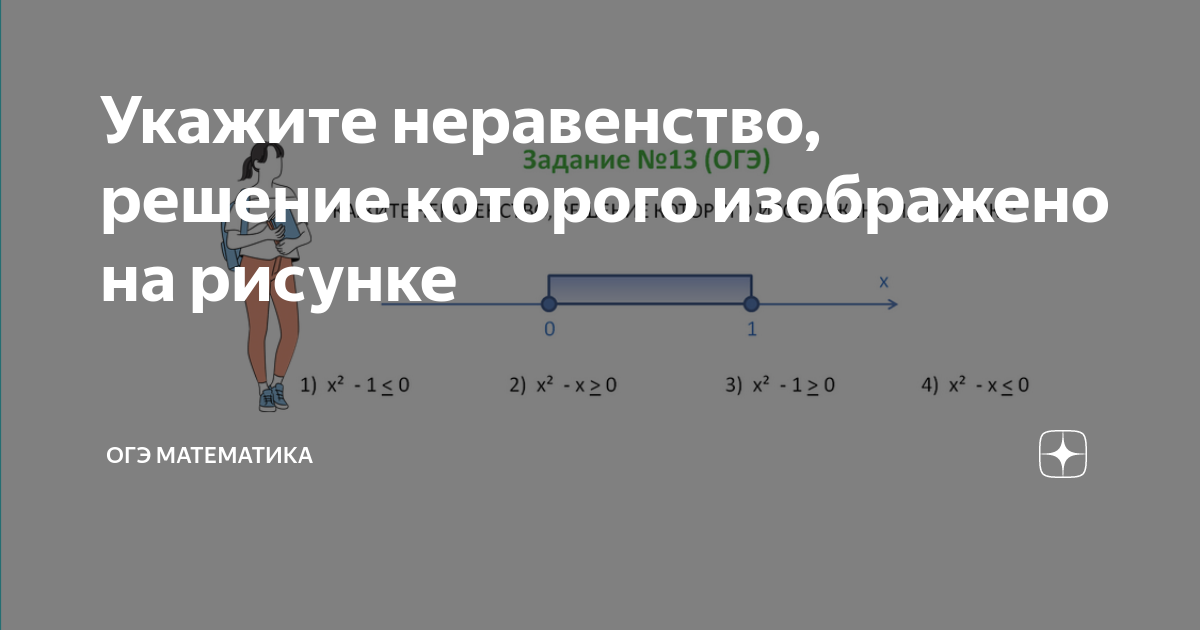 Укажите неравенство которое не имеет решений огэ