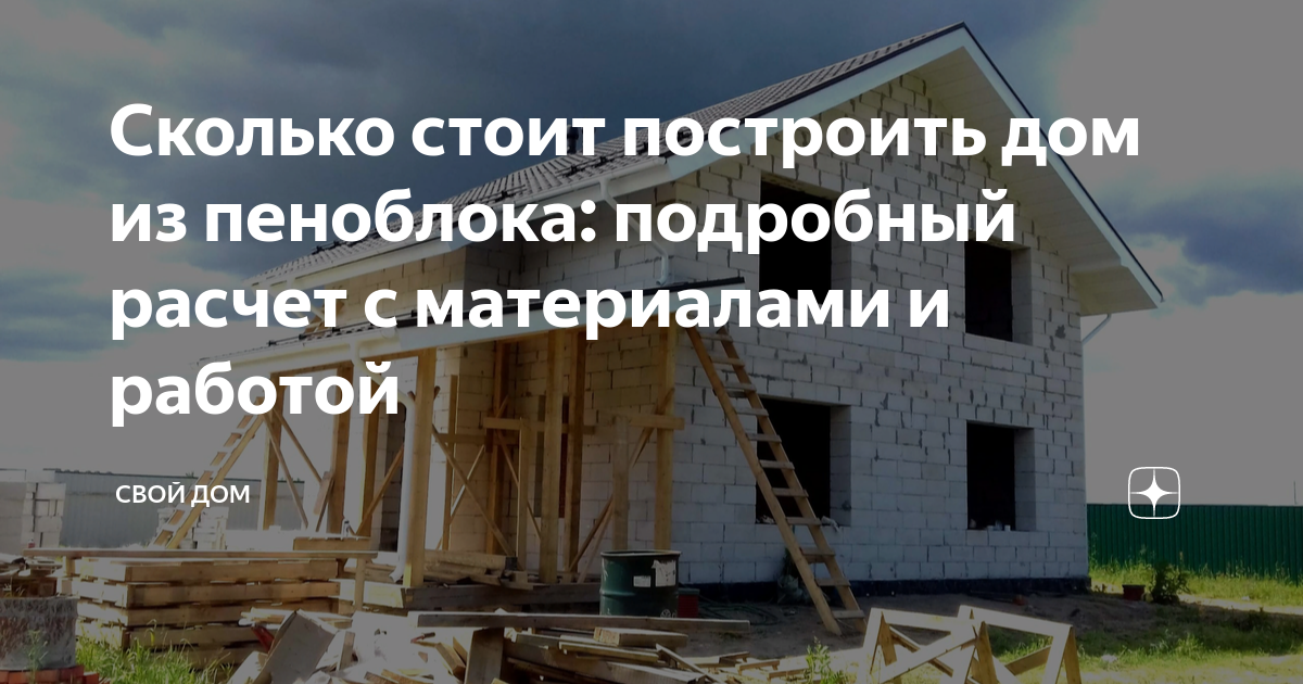 Дома из пеноблоков 6х6 проекты и цены под ключ СПб строительство | Газобетон-Эксперт