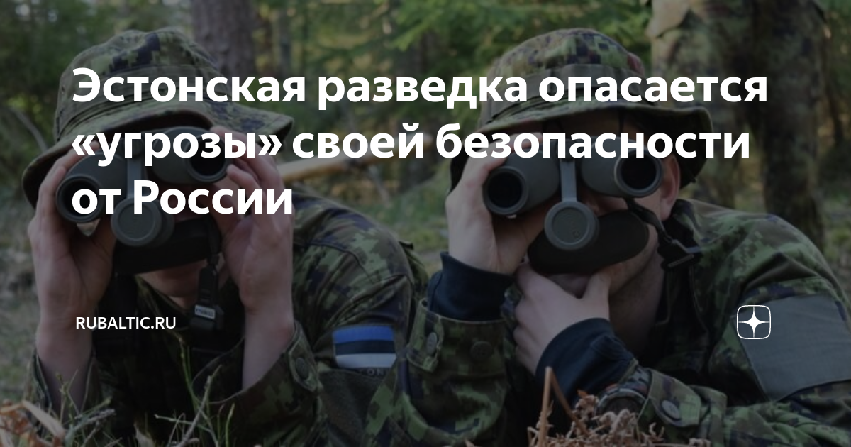 Эстонская разведка опасается «угрозы» своей безопасности от России ...