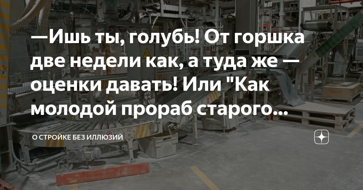 —Ишь ты, голубь! От горшка две недели как, а туда же — оценки давать ...