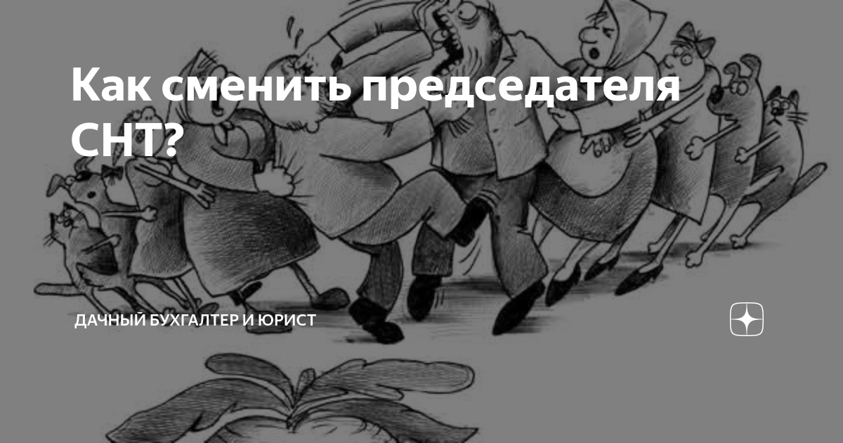 Как сменить председателя СНТ? | Дачный Бухгалтер и Юрист | Дзен