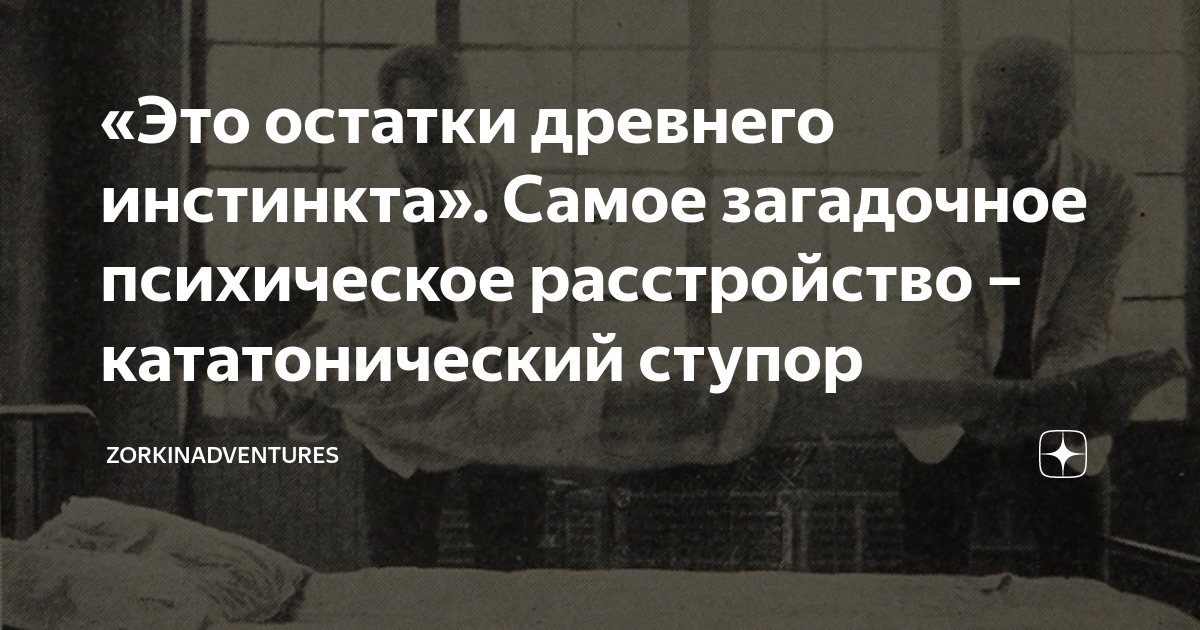 «Это остатки древнего инстинкта». Самое загадочное психическое ...