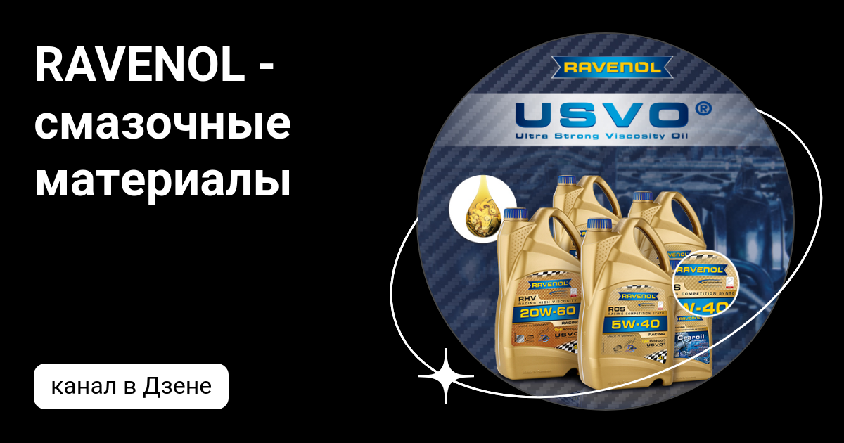 RAVENOL - смазочные материалы | Дзен
