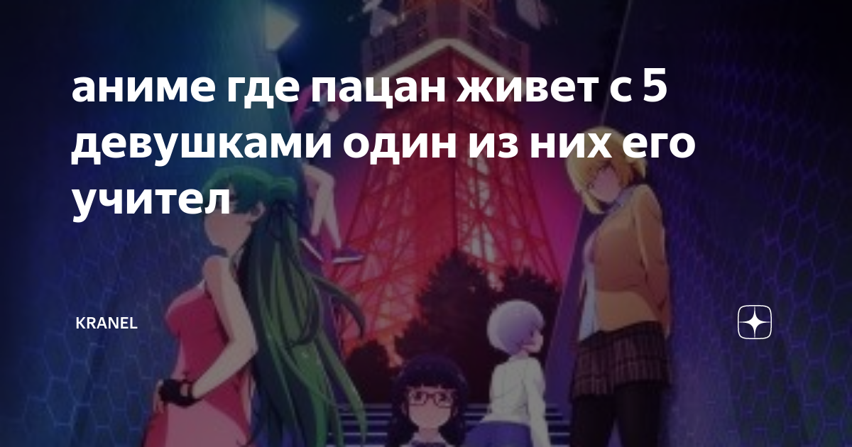 5 мужчин в жизни женщины аниме