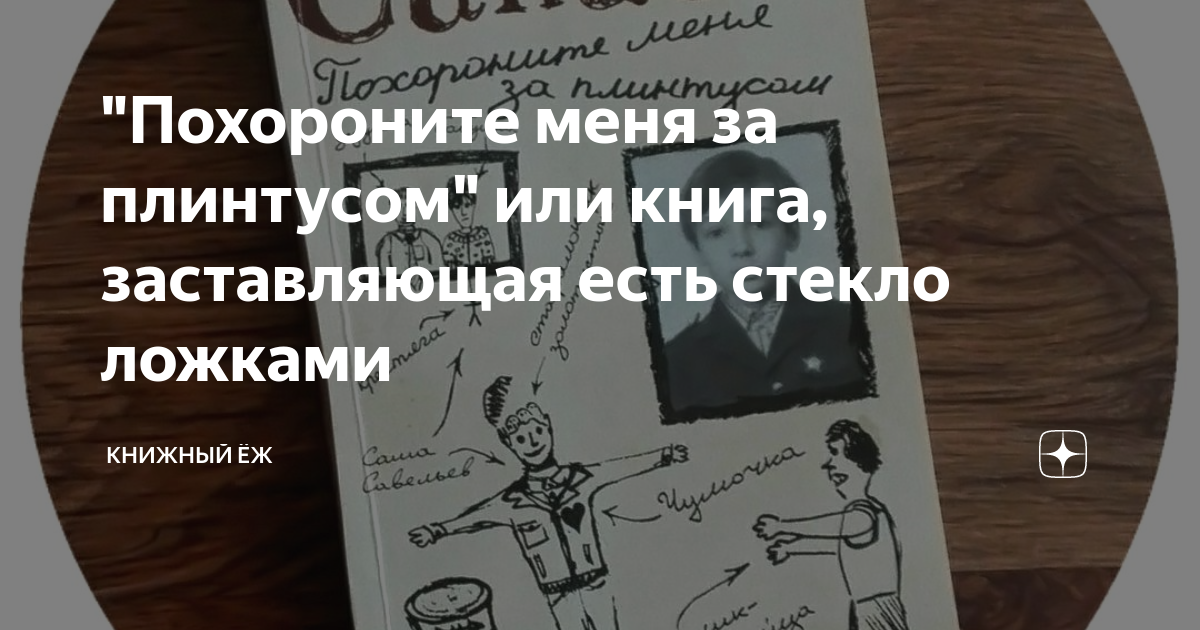 Похороните меня за плинтусом книга автор