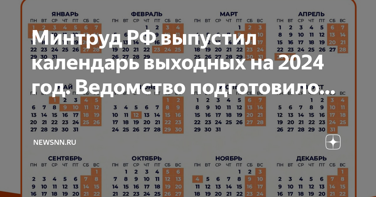 Календарь выходных 2024. Выходные дни в 2024 году в России Минтруд. Выходные и праздничные дни в 2023 году в России. Календарь выходных на 2024 год.