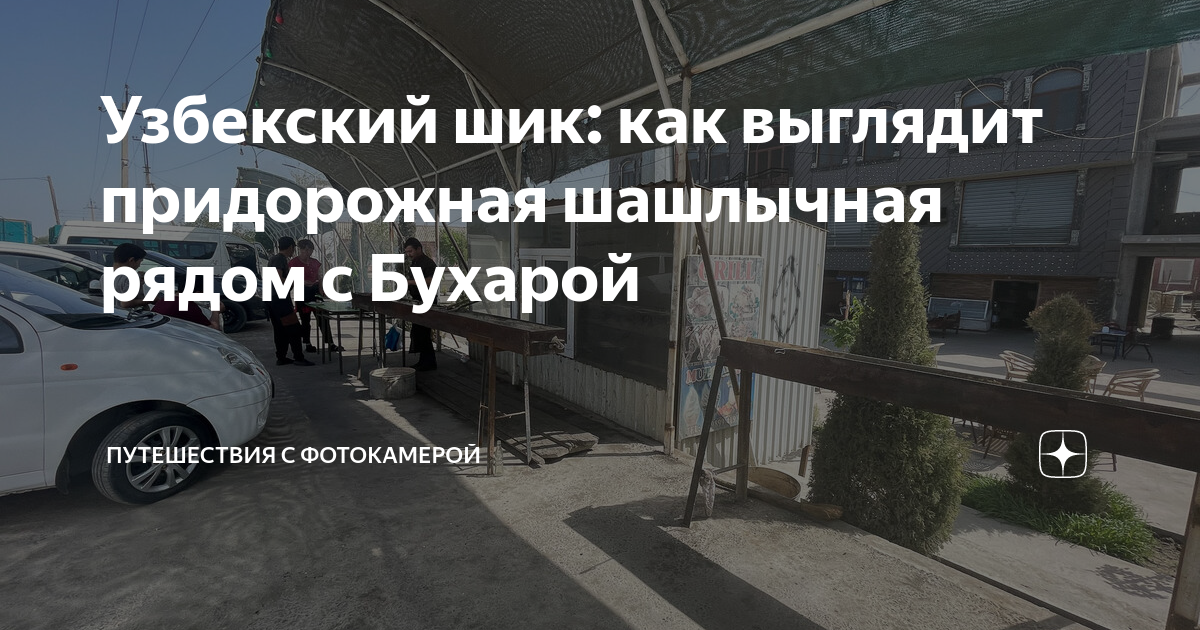 Узбекский шик: как выглядит придорожная шашлычная рядом с Бухарой ...