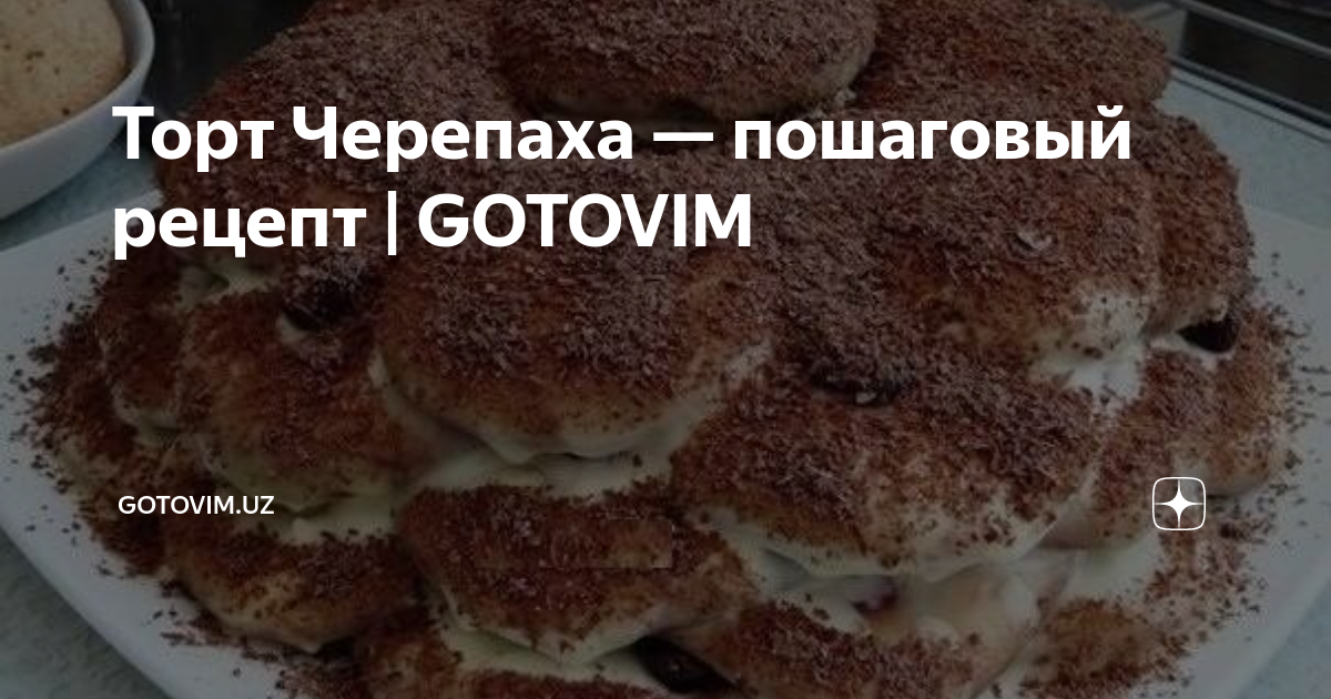 Торт «Черепаха»: пошаговые рецепты, простые и быстрые от Марины Выходцевой