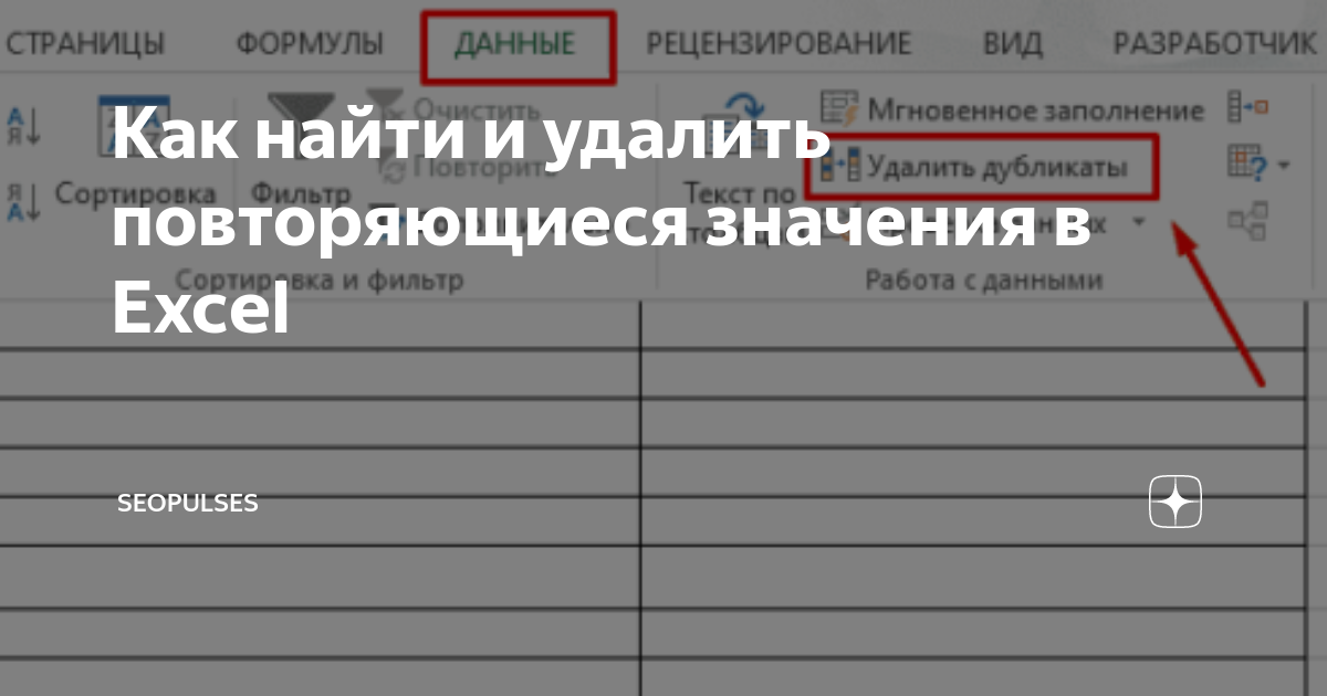 Как выделить повторяющиеся значения в excel разными цветами