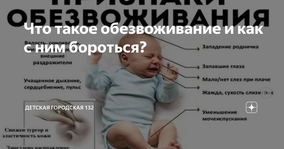 Обезвоживание у ребенка