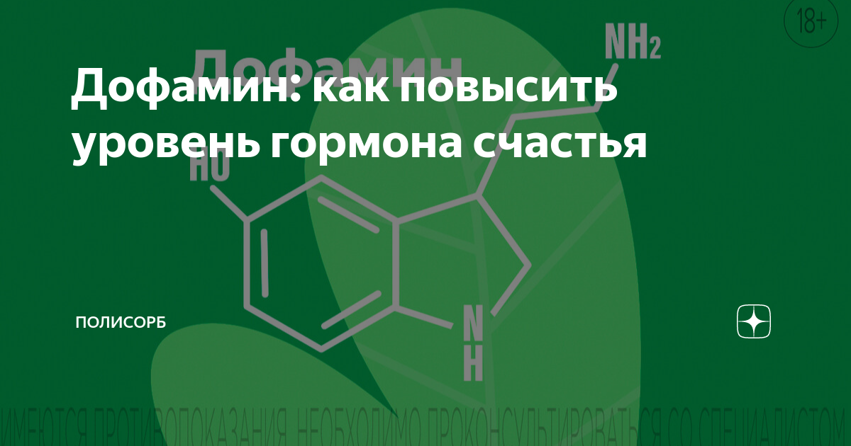 Дофамин: как повысить уровень гормона счастья | Полисорб | Дзен