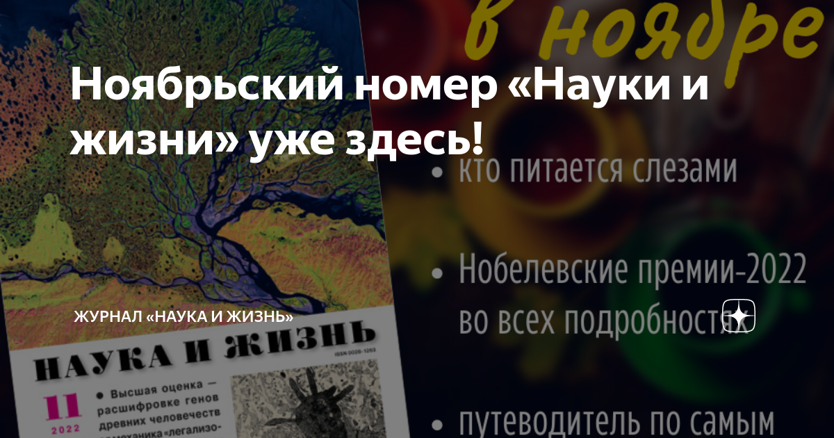 сколько стоит подписка на журнал наука и жизнь