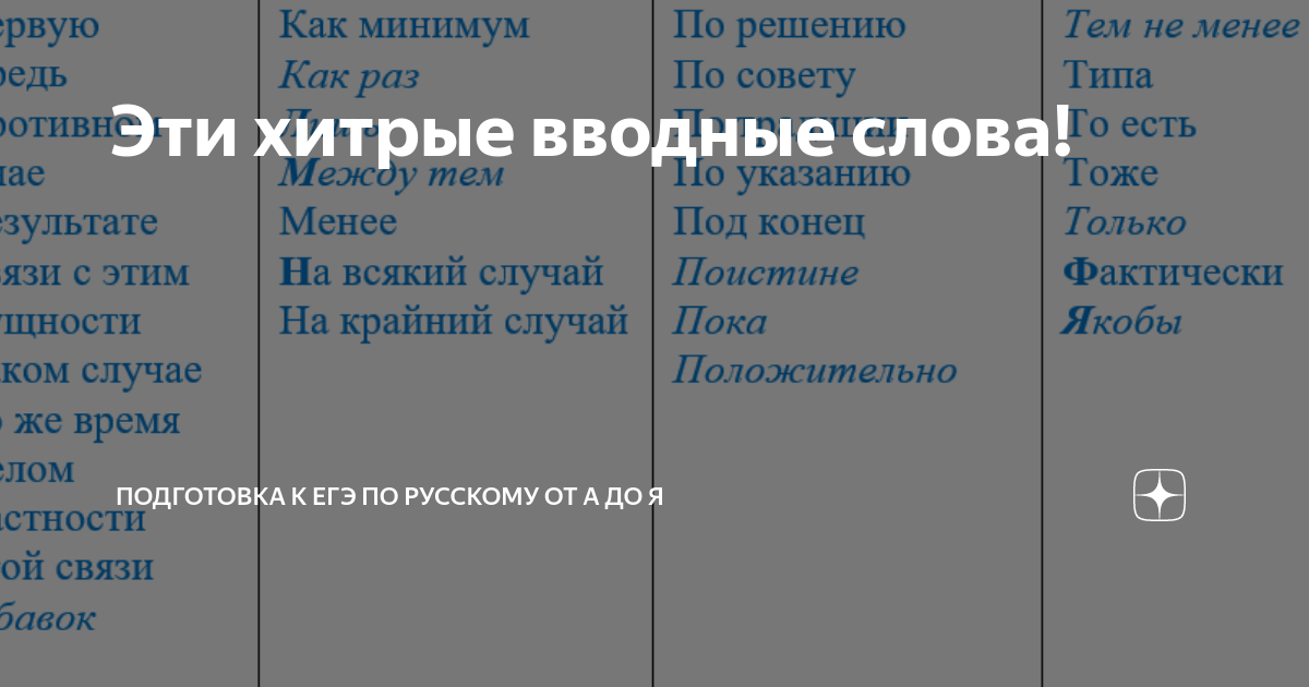 Вводные слова для егэ по русскому языку. Вводные слова для ЕГЭ по русскому. Слова не являющиеся вводными список ЕГЭ. Ложные вводные слова список ЕГЭ. Слова не являющиеся вводными список ЕГЭ по русскому.