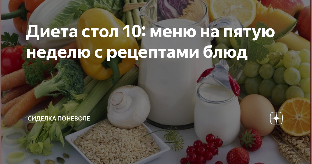 Питание при подагре: меню + список продуктов