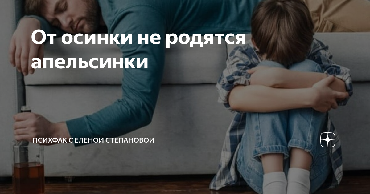 От осинки не родятся апельсинки картинки