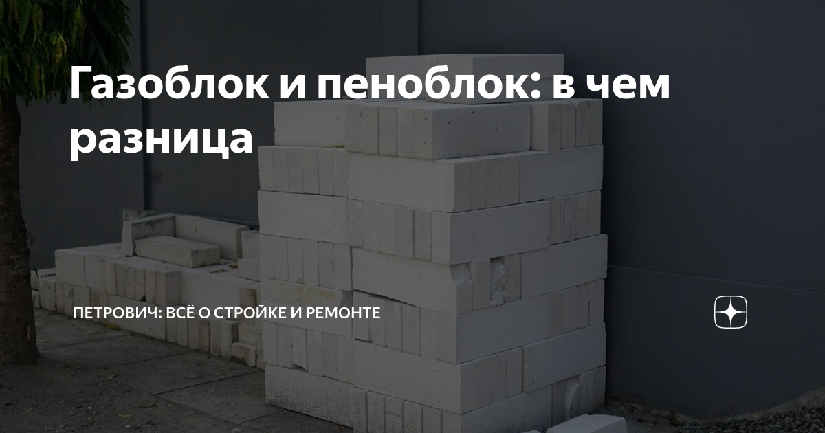 Газобетон петрович