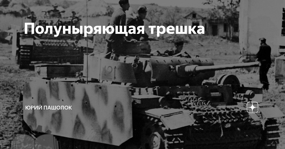 Полуныряющая трешка | Юрий Пашолок | Дзен